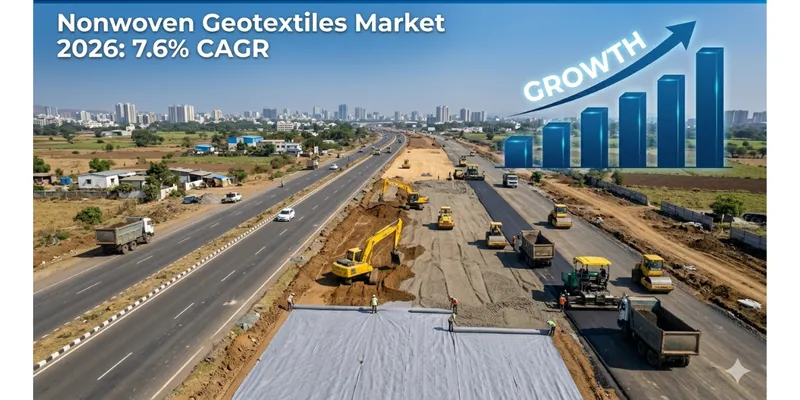 Nonwoven Geotextiles Market 2026: 7.6% CAGR Growth Driven by Infrastructure  Expansion  